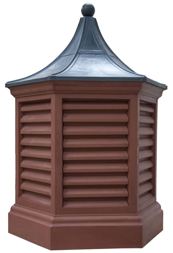 Hexagonal Dovecote with Replica Lead Roof 